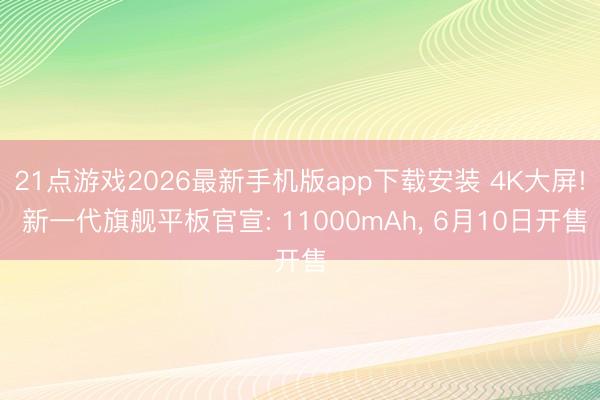 21点游戏2026最新手机版app下载安装 4K大屏! 新一